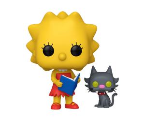 Les Simpson - Figurine Pop! Lisa avec Boule de Neige II N°1740