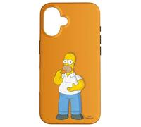 Les Simpson Homer Simpson Duff Brown Coque pour iPhone 16