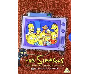 Les Simpson : L'intégrale Saison 4 - Import Zone 2 UK (anglais uniquement)