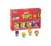 Les Simpson - Pack 4 figurines Bitty POP! Les Simpson Series 3 2 cm