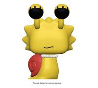 Les Simpson Pop Animation Vinyl Figure Escargot Lisa 9 Cm Funko