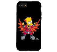 Les Simpsons Bart Simpson Bands affiliés à Satan Coque pour iPhone SE (2020) / 7 / 8