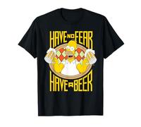 Les Simpsons Homer Beer Fear Chill-Out Weekend Brewmaster T-Shirt