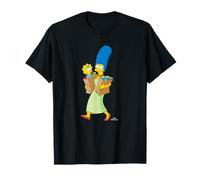 Les Simpsons Marge Simpson et Maggie Grocery Run T-Shirt