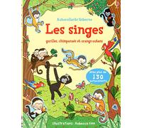 Les singes - Autocollants Usborne