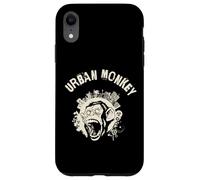 Les singes Fous des Grandes Villes sont bruyants Coque pour iPhone XR