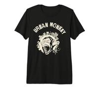 Les singes Fous des Grandes Villes sont bruyants T-Shirt Haut de Gamme