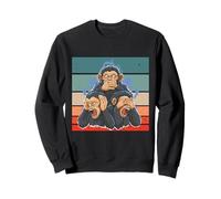 Les singes ne voient Aucun Mal, n'entendent Aucun Mal, ne Sweatshirt