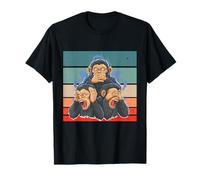 Les singes ne voient Aucun Mal, n'entendent Aucun Mal, ne T-Shirt
