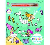 Les sirènes - Coloriage magique à l'eau
