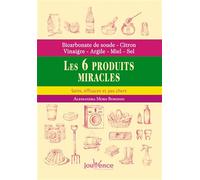 Les six produits miracles: Bicarbonate de soude - citron - vinaigre - argile - miel - sel