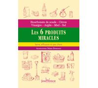 Les six produits miracles Bicarbonate de soude - citron - vinaigre - argile - miel - sel - Alessandra Moro Buronzo - Jouvence - broché - Essai