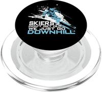 Les skieurs ne vieillissent Pas, Nous Allons Juste Skier PopSockets PopGrip pour MagSafe