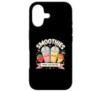 Les Smoothies rendent la Vie Meilleure Smoothie aux Fruits Coque pour iPhone 17