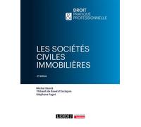 Les sociétés civiles immobilières - Michel Storck - Lgdj - broché - Etude