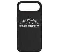Les sociétés Libres lisent Librement, Bibliophile, Amateur de Livres Kawaii Coque pour iPhone Air