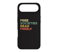 Les sociétés Libres lisent Librement des Livres pour Les Amateurs de Livres Coque pour iPhone Air