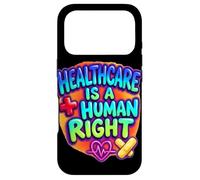 Les Soins de santé sont Une déclaration de Droit Humain Coque pour iPhone 17 Pro
