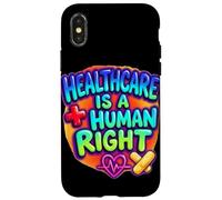 Les Soins de santé sont Une déclaration de Droit Humain Coque pour iPhone X/XS