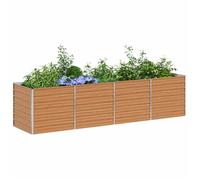 ""Les Soldes""Jardinière surélevée(1 pc),Pot de Plantes,Décoration Bac à Fleurs,Marron Clair 320x80x77 cm aog14a