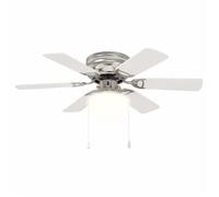 ""Les Soldes""Ventilateur de plafond avec lumière Ø 82 cm Blanc Construction robuste ukx40m