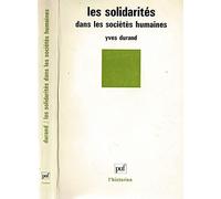 Les Solidarités dans les sociétés humaines
