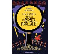 Les sombres affaires de Rosita Marcadet Tome 1 - Anne Boudart - Moissons noires - broché - Roman