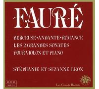Les Sonates pour Violon Et Piano-Berceuse-Andante-Romance