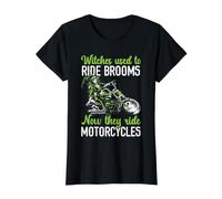 Les sorcières utilisaient des balais Maintenant Ils conduisent des Motos T-Shirt Graphique avec Valeur, Femme, Noir, S