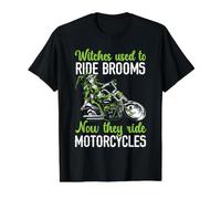Les sorcières utilisaient des balais Maintenant Ils conduisent des Motos T-Shirt Graphique avec Valeur, Homme, Noir, M