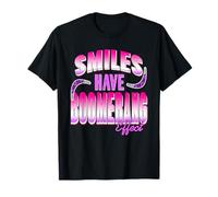 Les sourires Ont Un Effet Boomerang Joyeux Karma T-Shirt