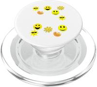 Les sourires sont contagieux Multi Smiles PopSockets PopGrip pour MagSafe