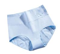 Les sous-vêtements pour femmes de plus de 60 ans peuvent être utilisés pour le levage post-partum taille haute du ventre et le levage des hanches grande taille pur coton taille haute en relief sexy