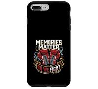 Les Souvenirs comptent pour Que Nous luttons Contre la Sensibilisation à la maladie de Parkinson de Boxe Coque pour iPhone 7 Plus/8 Plus