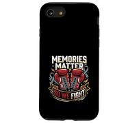 Les Souvenirs comptent pour Que Nous luttons Contre la Sensibilisation à la maladie de Parkinson de Boxe Coque pour iPhone SE (2020) / 7/8