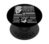 Les Souvenirs de la Vie sont Les Moments Doux des Empreintes de Pas du Temps PopSockets PopGrip Adhésif
