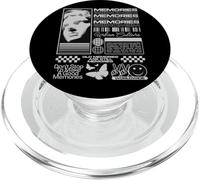 Les Souvenirs de la Vie sont Les Moments Doux des Empreintes de Pas du Temps PopSockets PopGrip pour MagSafe