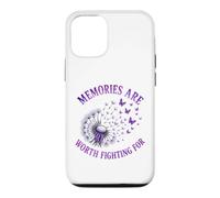 Les Souvenirs Valent la Peine de se Battre pour la Sensibilisation à la maladie d'Alzheimer Coque pour iPhone 12/12 Pro