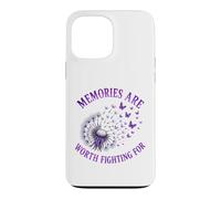 Les Souvenirs Valent la Peine de se Battre pour la Sensibilisation à la maladie d'Alzheimer Coque pour iPhone 13 Pro Max