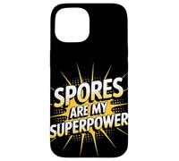 Les spores sont mon super microbiologiste Coque pour iPhone 15