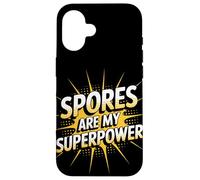 Les spores sont mon super microbiologiste Coque pour iPhone 16