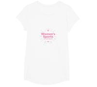 Les Sports féminins ne sont Que des Sports : Message sur l'égalité T-Shirt, Fille, Blanc, XS