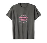 Les Sports féminins ne sont Que des Sports : Message sur l'égalité T-Shirt, Homme, Asphalte, XXL