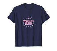Les Sports féminins ne sont Que des Sports : Message sur l'égalité T-Shirt, Homme, Bleu Marine, 3XL