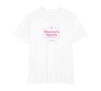 Les Sports féminins ne sont Que des Sports : Message sur l'égalité T-Shirt, Homme Grandes Tailles, Blanc, 5X Tall