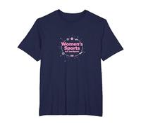 Les Sports féminins ne sont Que des Sports : Message sur l'égalité T-Shirt, Homme Grandes Tailles, Bleu Marine, 3X Tall