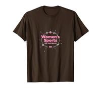 Les Sports féminins ne sont Que des Sports : Message sur l'égalité T-Shirt, Homme, Marron, L