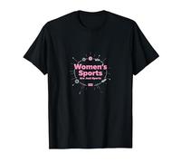 Les Sports féminins ne sont Que des Sports : Message sur l'égalité T-Shirt, Homme, Noir, XL