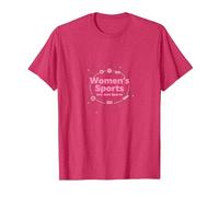 Les Sports féminins ne sont Que des Sports : Message sur l'égalité T-Shirt, Homme, Rouge chiné, M