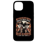 Les squelettes de Cowboy du Jour des Morts - Wild West Coque pour iPhone 13